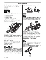 Предварительный просмотр 18 страницы Husqvarna 323HD60 Operator'S Manual