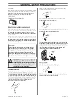 Предварительный просмотр 7 страницы Husqvarna 323L Operator'S Manual