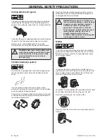 Предварительный просмотр 8 страницы Husqvarna 323L Operator'S Manual