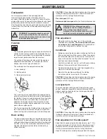 Предварительный просмотр 18 страницы Husqvarna 323L Operator'S Manual