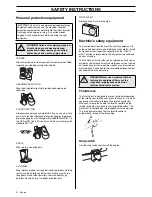 Предварительный просмотр 4 страницы Husqvarna 324HDA55 X-series Operator'S Manual