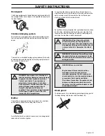 Предварительный просмотр 5 страницы Husqvarna 324HDA55 X-series Operator'S Manual