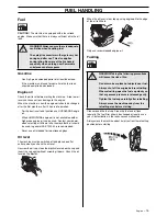 Предварительный просмотр 13 страницы Husqvarna 324HDA55 X-series Operator'S Manual