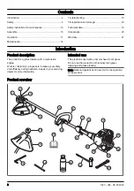 Предварительный просмотр 2 страницы Husqvarna 324L X-series Operator'S Manual