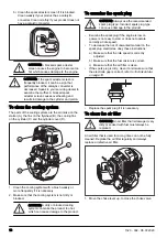 Предварительный просмотр 16 страницы Husqvarna 324L X-series Operator'S Manual