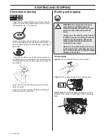 Предварительный просмотр 16 страницы Husqvarna 324LDX Series Operator'S Manual