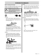 Предварительный просмотр 19 страницы Husqvarna 324LDX Series Operator'S Manual