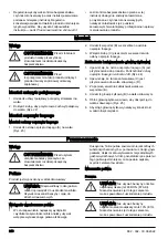 Предварительный просмотр 240 страницы Husqvarna 325 L XT-Series Operator'S Manual