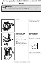 Preview for 6 page of Husqvarna 325HDA Workshop Manual