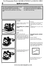 Preview for 8 page of Husqvarna 325HDA Workshop Manual