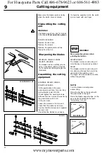 Preview for 36 page of Husqvarna 325HDA Workshop Manual