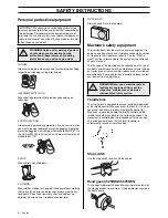 Preview for 4 page of Husqvarna 325HDA55 x-series, 325HE3, 325HE3 x-series, 325HE4 x-series Operator'S Manual