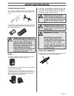 Preview for 5 page of Husqvarna 325HDA55 x-series, 325HE3, 325HE3 x-series, 325HE4 x-series Operator'S Manual