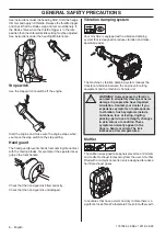 Preview for 8 page of Husqvarna 325HE3 X-series Operator'S Manual