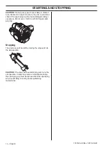 Preview for 14 page of Husqvarna 325HE3 X-series Operator'S Manual