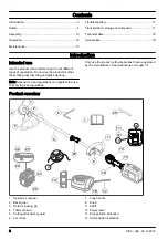 Предварительный просмотр 2 страницы Husqvarna 325iLK+TAB850 Operator'S Manual