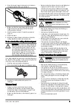 Предварительный просмотр 9 страницы Husqvarna 325iLK+TAB850 Operator'S Manual