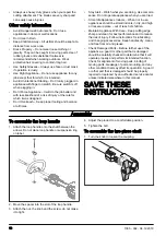 Предварительный просмотр 10 страницы Husqvarna 325iLK+TAB850 Operator'S Manual