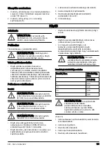 Предварительный просмотр 151 страницы Husqvarna 325R X-SERIES Operator'S Manual