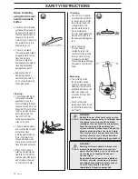 Preview for 12 page of Husqvarna 325RJX Series Operator'S Manual