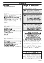 Preview for 3 page of Husqvarna 326AI25 Operator'S Manual
