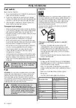 Предварительный просмотр 32 страницы Husqvarna 326AI25 Operator'S Manual