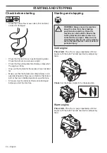 Предварительный просмотр 34 страницы Husqvarna 326AI25 Operator'S Manual