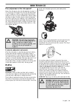 Предварительный просмотр 39 страницы Husqvarna 326AI25 Operator'S Manual