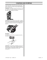 Preview for 17 page of Husqvarna 326ES Operator'S Manual