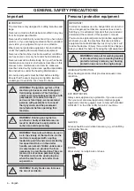 Preview for 6 page of Husqvarna 326HD60 Series Operator'S Manual