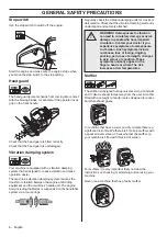 Preview for 8 page of Husqvarna 326HD60 Series Operator'S Manual