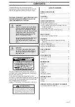 Preview for 3 page of Husqvarna 326HDA55 x-series Operator'S Manual