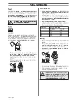 Preview for 14 page of Husqvarna 326HDAX-Series, 326HE3X-Series, 326HE4X-Series Operator'S Manual