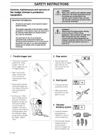 Предварительный просмотр 6 страницы Husqvarna 326HS75X series Operator'S Manual