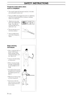 Preview for 10 page of Husqvarna 326HS75X series Operator'S Manual