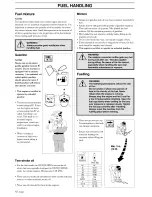 Предварительный просмотр 12 страницы Husqvarna 326HS75X series Operator'S Manual