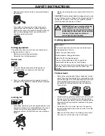 Предварительный просмотр 7 страницы Husqvarna 326LX SERIES Operator'S Manual