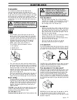 Предварительный просмотр 17 страницы Husqvarna 326LX SERIES Operator'S Manual