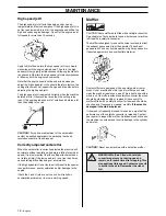 Предварительный просмотр 18 страницы Husqvarna 326LX SERIES Operator'S Manual