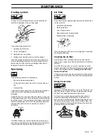 Предварительный просмотр 19 страницы Husqvarna 326LX SERIES Operator'S Manual