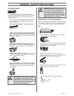 Preview for 9 page of Husqvarna 326P4 X-Series Operator'S Manual