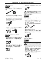 Preview for 11 page of Husqvarna 326P4 X-Series Operator'S Manual