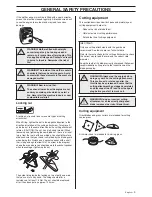 Preview for 9 page of Husqvarna 326RJ Operator'S Manual