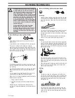 Preview for 18 page of Husqvarna 326RJ Operator'S Manual