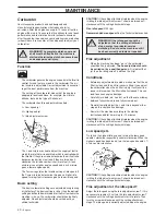 Preview for 20 page of Husqvarna 326RJ Operator'S Manual