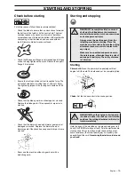 Preview for 15 page of Husqvarna 326RJX Series Operator'S Manual