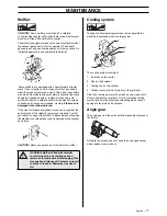 Предварительный просмотр 17 страницы Husqvarna 326SX Series Operator'S Manual