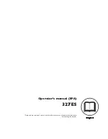 Предварительный просмотр 1 страницы Husqvarna 327ES Operator'S Manual