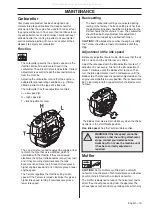 Preview for 19 page of Husqvarna 327HDA65 Series Operator'S Manual