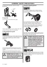 Предварительный просмотр 34 страницы Husqvarna 327LDX Series Operator'S Manual